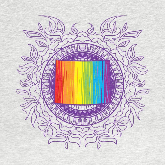 Colorado Mandala Pride by Manfish Inc.